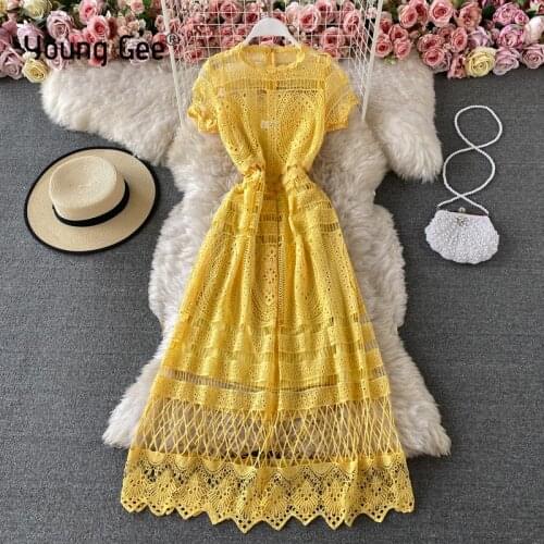 Young Gee Summer Dresses With Lace