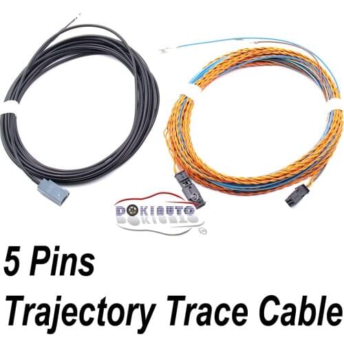 Trajectory Trace Camera install Wire Harness For MIB Tiguan Audi A4 A5 8W Q7 4M A3 8V Octavia SUPERB