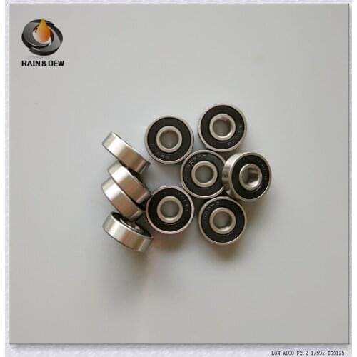 10Pcs 608 RS 8x22x7 mm ABEC-7 Deep Groove Steel Wheel Bearings Skateboard Scooter Car Shafts