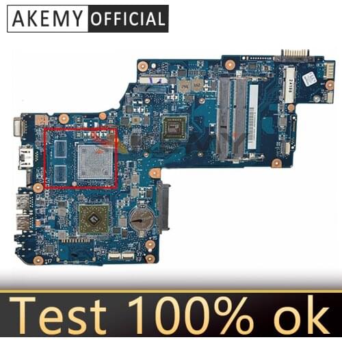 AKEMY Laptop motherboard For Toshiba Satellite C870D L870D E2-1800 CPU Onboard DDR3 PN H000043610