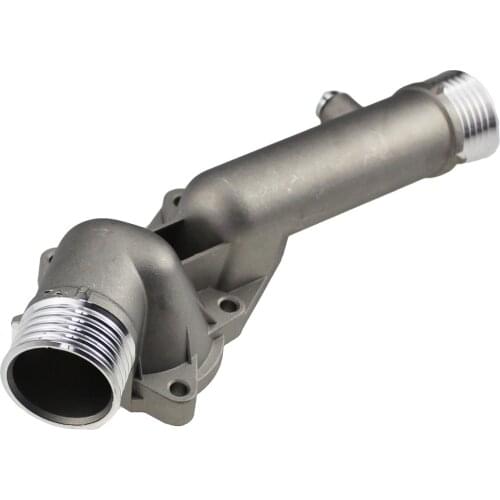 Aluminium Engine Coolant Thermostat Cover Housing Water Flange For BMW 5 7 E38 E39 520 528i 11531740478 3001153102 QF15A00022
