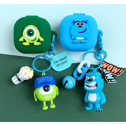 Cute Cartoon Earphone Cover for Samsung Galaxy Buds Live / Buds Pro Case Wireless Headphone Silicone Case Bluetooth Headset Box