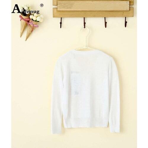 Children Outerwear Coat for Girls Lightweight Cardigan Tops Clothing Long Sleeve Knitted Sweater 2021 Autumn Kids Worsted Coats