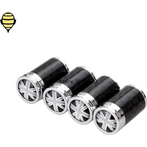 For British flag Logo Tire Valve Stem Caps Car Accessories For Mercedes Benz Subaru Suzuki Abarth Buick SAAB Chevrolet Corvette