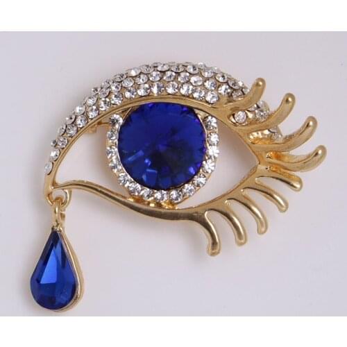 Creativity Eye Brooch Jewelry For Women/men Fashion Jewelry Brooch Pins Metal Scarf Wedding Gift Diy Jewellery Accessories