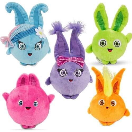 Lovely rainbow Sunny Bunnies stuffed animal rabbit plush toys for new born baby plush doll for girls boys Childrens holiday gif