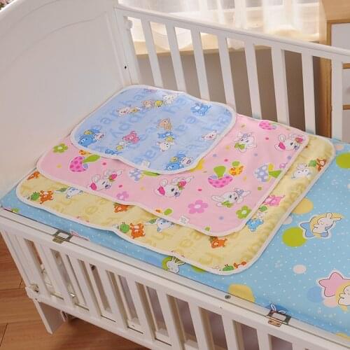 50X70CM Reusable Baby Changing Mats Cover Baby Diaper Mattress Diaper For Newborn Cotten Waterproof Changing Pats Flool Play