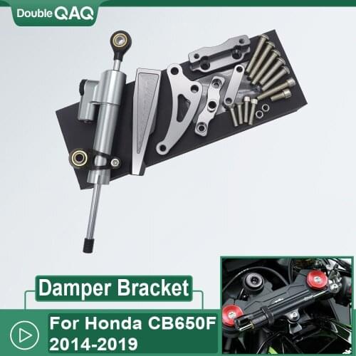 MOTORCYCLE STEERING DAMPER BRACKETS STEERING WHEEL CONTROL BUTTONS CONTROL BUTTON SWITCH FOR HONDA CB650F 2014-2019