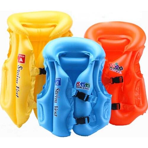 Inflable Baby Life Jacket Swimming Ring For Kid Swimsuit Floating Buoyancy Pool Children Live Jackets Swim Vest 2-9 Year Chaleco