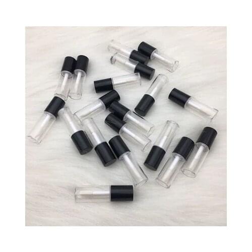 50pcs/lot 1ml 3ml Empty lip gloss tube 3cc Lip gloss container makeup lip oil container plastic tube