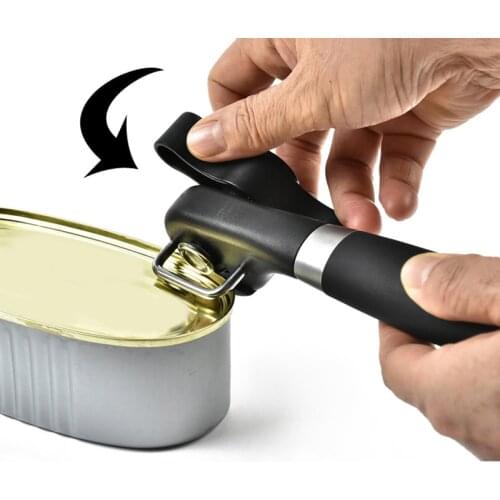 Manual Can Opener Stainless Steel Bottle Openers Professional Ergonomic Jars Tin Opener for Cans Kitchen Tools