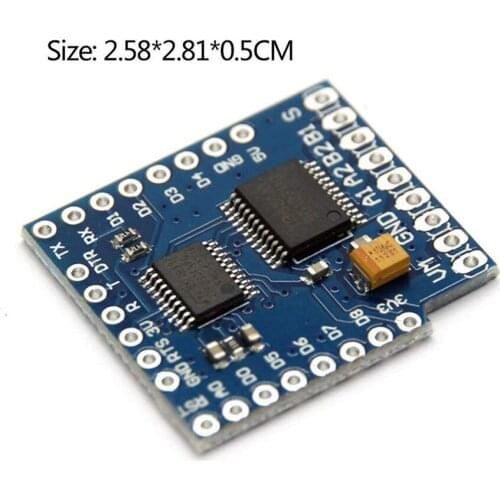 Motor Shield For WeMos D1 Mini TB6612FNG Wemos I2C Dual Motor Driver Shield Driving Module With Serial Port