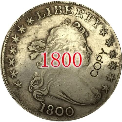 USA 1800 Draped Bust Dollar Copy Coins