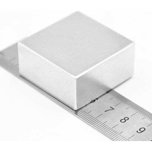1PCS block 40x40x20mm /50x50x30mm Super Powerful Strong Rare Earth Block NdFeB Magnet Neodymium N52 Magnets
