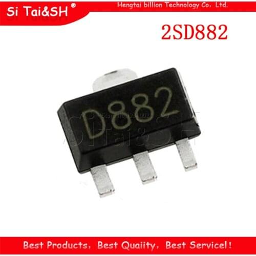 20PCS 2SD882 SOT89 D882 SOT SMD new and original IC