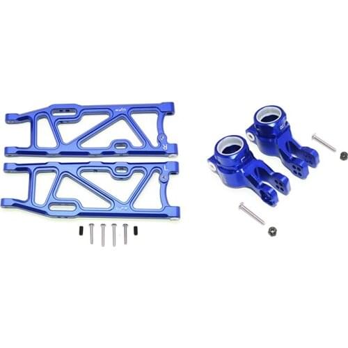 ALUMINUM REAR LOWER ARMS+REAR KNUCKLE ARMS For ARRMA KRATON, OUTCAST
