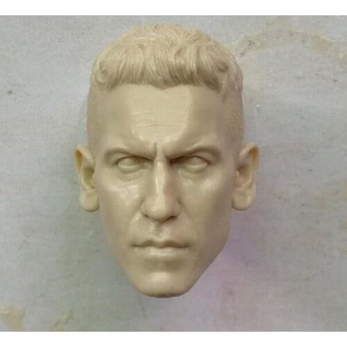 Blank 1/6 Scale Jon Bernthal Head Sculpt Unpainted Fit 12" Figure