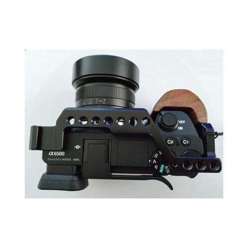 Black Aluminum Thumb Rest Thumb Grip Thumb UP Hot Shoe Cover For Sony a6500 a6300 a6400