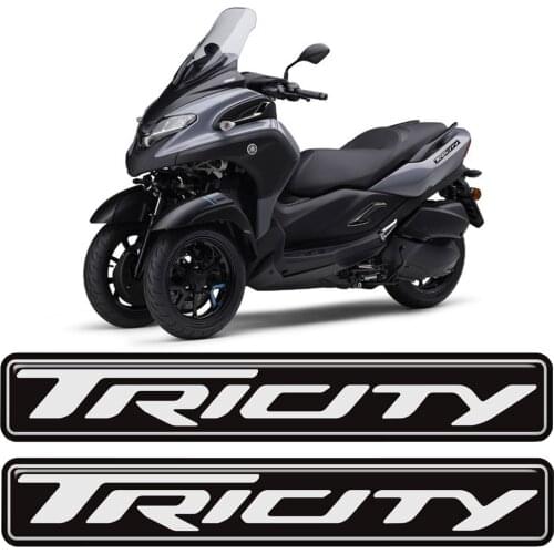 For Yamaha Tricity 125 300 Motorcycle Emblem Badge Logo Decals Scooter Stickers Tank Pad Cover 2015 2016 2017 2018 2019 2020