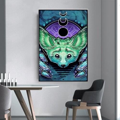 Fennec TV Show Poster Quotes Canvas Art Print Painting Central Perk Poster Design Wall Pictures for Living Room Decor