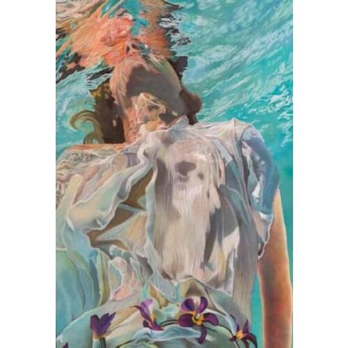 GATYZTORY DIY Painting By Numbers Abstract Figure HandPainted Oil Painting Drawing On Canvas Custom Photo Home Decoration