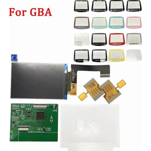 3.0" Original Size IPS LCD Screen Kits for GBA with 5 levels brightness high light ips lcd screen kits for GameBoy Advance