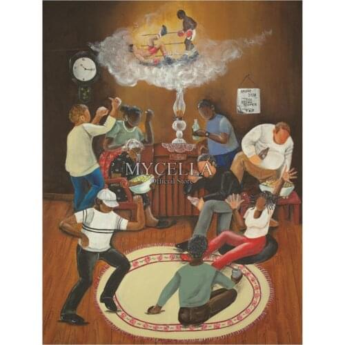 5d Diy Diamond Painting Cartoon Full Diamond Embroidery Kit Mosaic Cross Stitch Art African American Gifts Home Decor Needlework