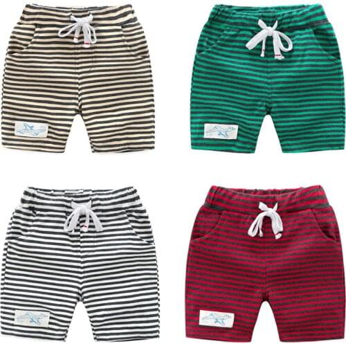 2020 new hot summer Children shorts boy girl kids child Harem stripe Pants loose army kids clothes toddler baby sports clothing