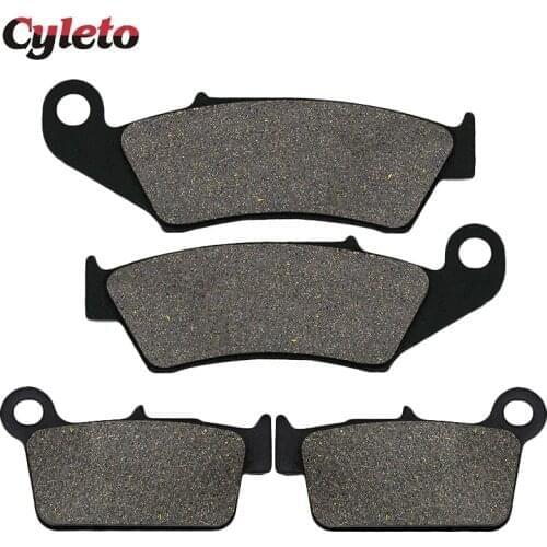 Motorcycle Front Rear Brake Pads for Yamaha WR450F 03-15 WR250R/X 08-15 WR250F 03-18 YZ450F YZ 125 250 03-07 YZ250F 2003-2006
