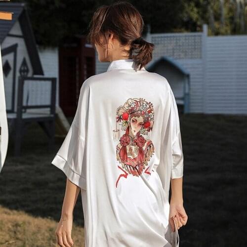 Sexy Night Dresses Women Spring Summer Comfortable Turn-Down Collar Nightdress Madam Loose Large Size Rayon Korean Style Pijama