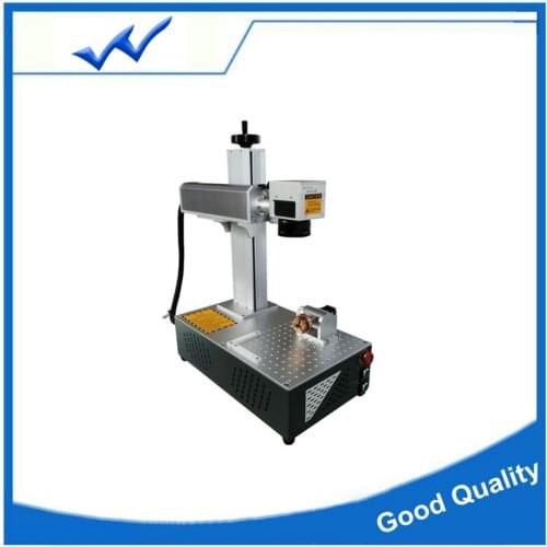 Raycus Jpt 20W 30W 50W Jewelry Silver Gold Brass Cutting Inner Ring Fiber Laser Marking Machine Price for Sale
