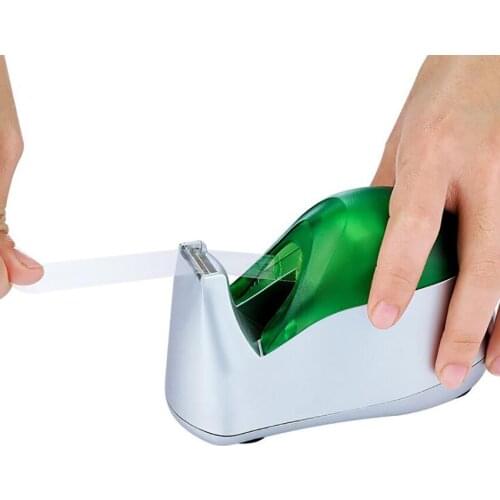 Hand Held Tape Dispenser Office Desktop Tape Dispenser for Cutting Plastic Tape Non-slip Manual Holder