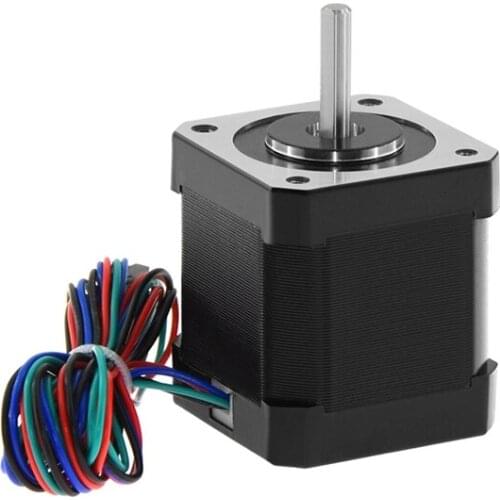 1Pcs Nema 17 Stepper Motor 48Mm Nema17 Motor 42Bygh 2A 4-Lead ( 17Hs8401 ) Motor 1M Cable for 3D Printer Cnc Xyz Motor