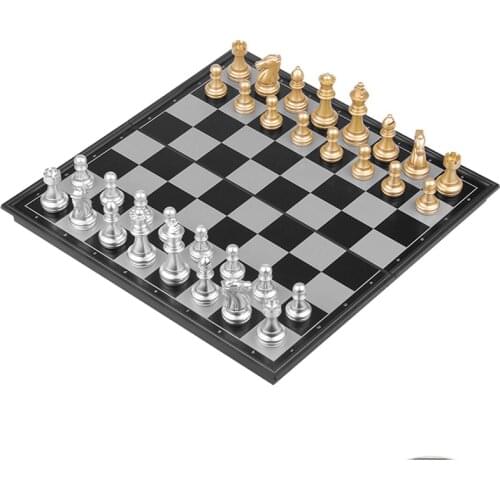 3 SIze Folding Magnetic Travel Chess Set for Kids or Adults World Chess Board Game Travel Games Board Game Accessories