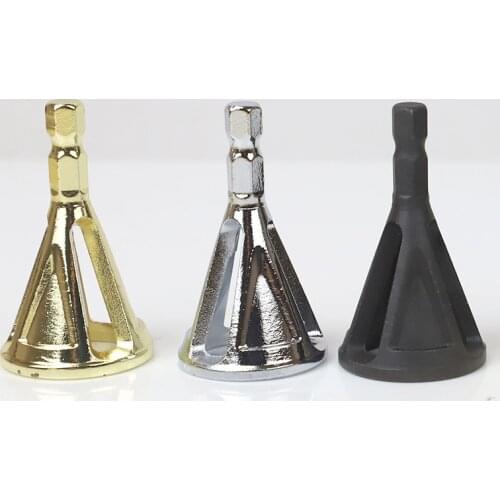 Hex Triangle Shank Stainless Steel External Chamfering Tool For Drill Bit Wood Drilling Deburring External Chamfer Tool