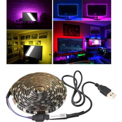 Waterproof LED Strip Lights 5050 RGB LED Rope Lights Bluetooth Remote Control