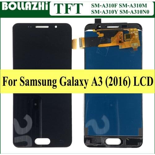 1/2 Piece/lot 4.7'' LCD For SAMSUNG Galaxy A3 2016 A310 A310F A3100 LCD Display Touch Screen Digitizer Assembly