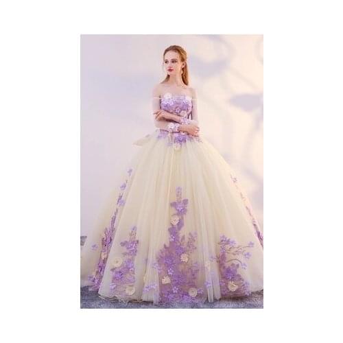 100%real luxury lightpetals embroidery beading barcoque cosplay gown medieval dress Renaissance queen Victorian Belle long dress