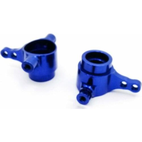 2pcs Steering Hub Carrier(L/R)(Al.) for 1/10 Traxxas Slash RC Car Parts Accessories