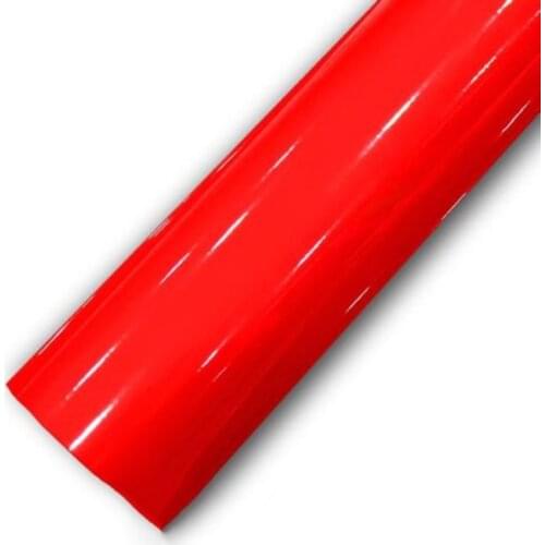 30*150CM Car Stickers High Glossy Red Vinyl Film Wrap Sticker Air Bubble Free Car Body Film Cover Car Styling
