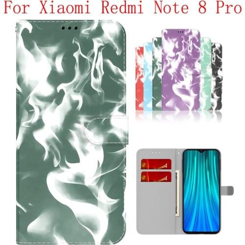 Sunjolly Case for Xiaomi Redmi Note 8 Pro Wallet Stand Flip PU Phone Case Cover coque capa Xiaomi Redmi Note 8 Pro Case Cover