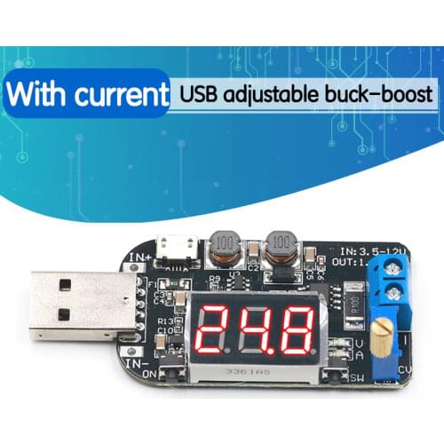 DC-DC CVCC 15W 5V to 1V 9V 12V 24V Adjustable Step UP step Down Power Supply Module Boost Buck Voltage regulator Converter