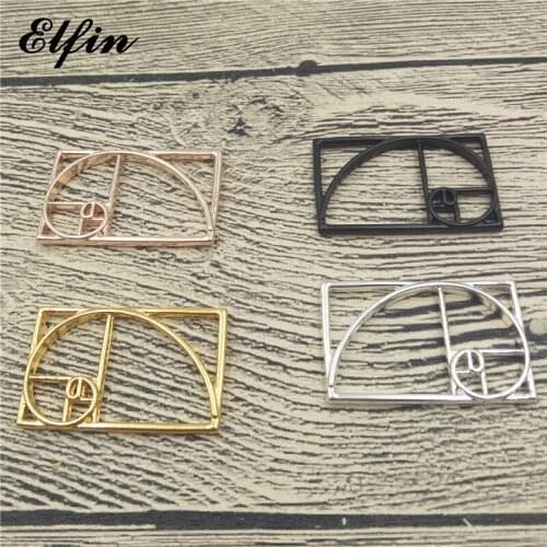 Elfin New Science Jewelry Fibonacci Pendant Silver Color Golden Ratio Pendant Wearable Mathematics - Phi - irrational Jewelry