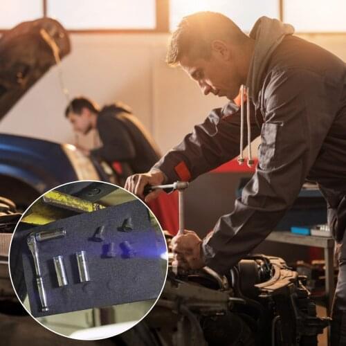 Flexible Magnetic Tool Holder Repair Tool Strong Lightweight Soft Repair Tool Storage Magnetic Mat For Workshop Garage Dropship