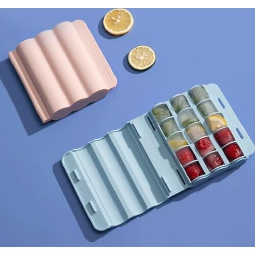Creative Wave Ice Lattice Mold Silicone Homemade Ice Cream Juice Ice Box Drink Cocktail With Kitchen AccessoriesIce Cube