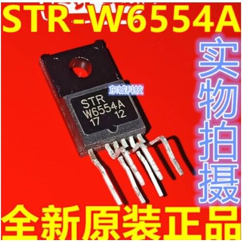Xinyuan 5PCS/LOT STRW6554A TO220F-4 STR-W6554A STRW6554 W6554 TO-220F STR-W6554