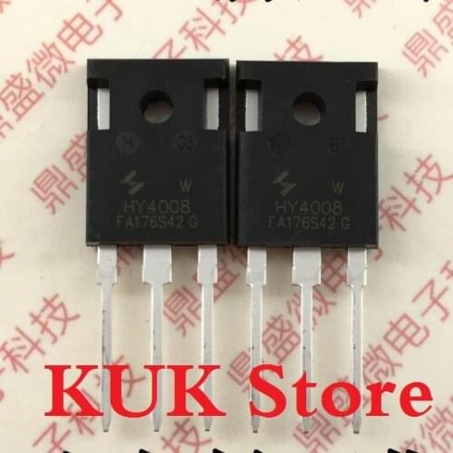 Real 100% Original NEW HY4008 W HY4008W MOSFET 80V 200A TO-247 10PCS/LOT