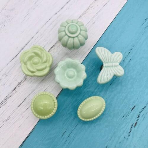 One Piece Pull Single Hole Cabinet Door Cupboard Bin Handle Pulls Furniture Hardware European Furniture Knob poignee meuble