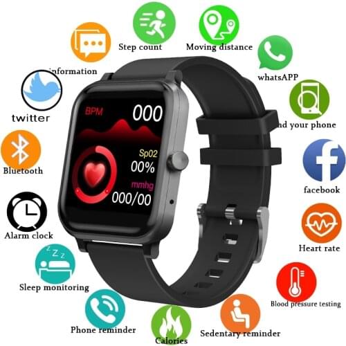Smart Watch Men Custom Dial Bluetooth Call Sport Fitness Bracelet IP67 Waterproo Music Control Full Touch Watch Smartwatch Women