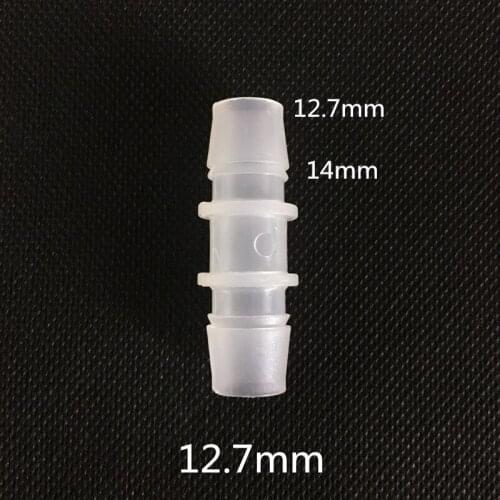 12.7MM PLASTIC HOSE JOINER STRAIGHT BARBED CONNECTOR